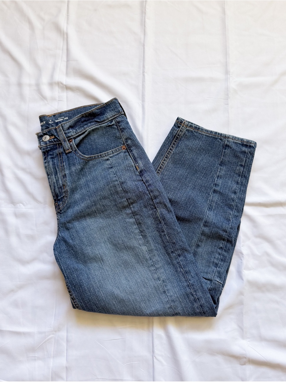 Old Navy Blue Straight-Leg Women’s Jeans